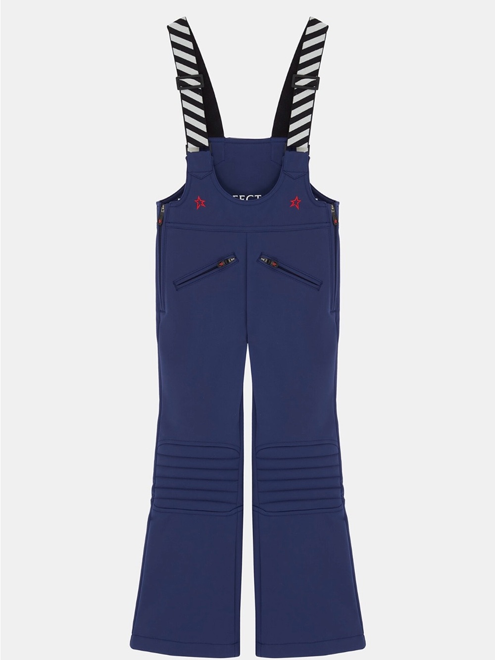 BNWT Perfect Moment Girls Isola Racing Ski Pants/Overall/jumpsuit, Navy, 12Y